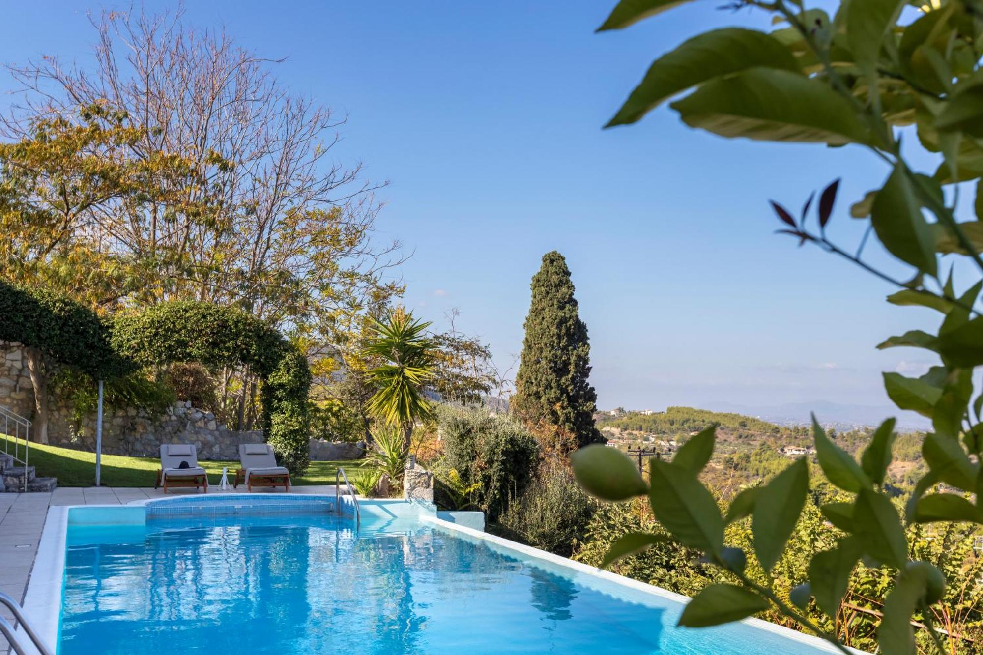 Markopoulon Oropou Villa Marrone Splendid Seaview מראה חיצוני תמונה