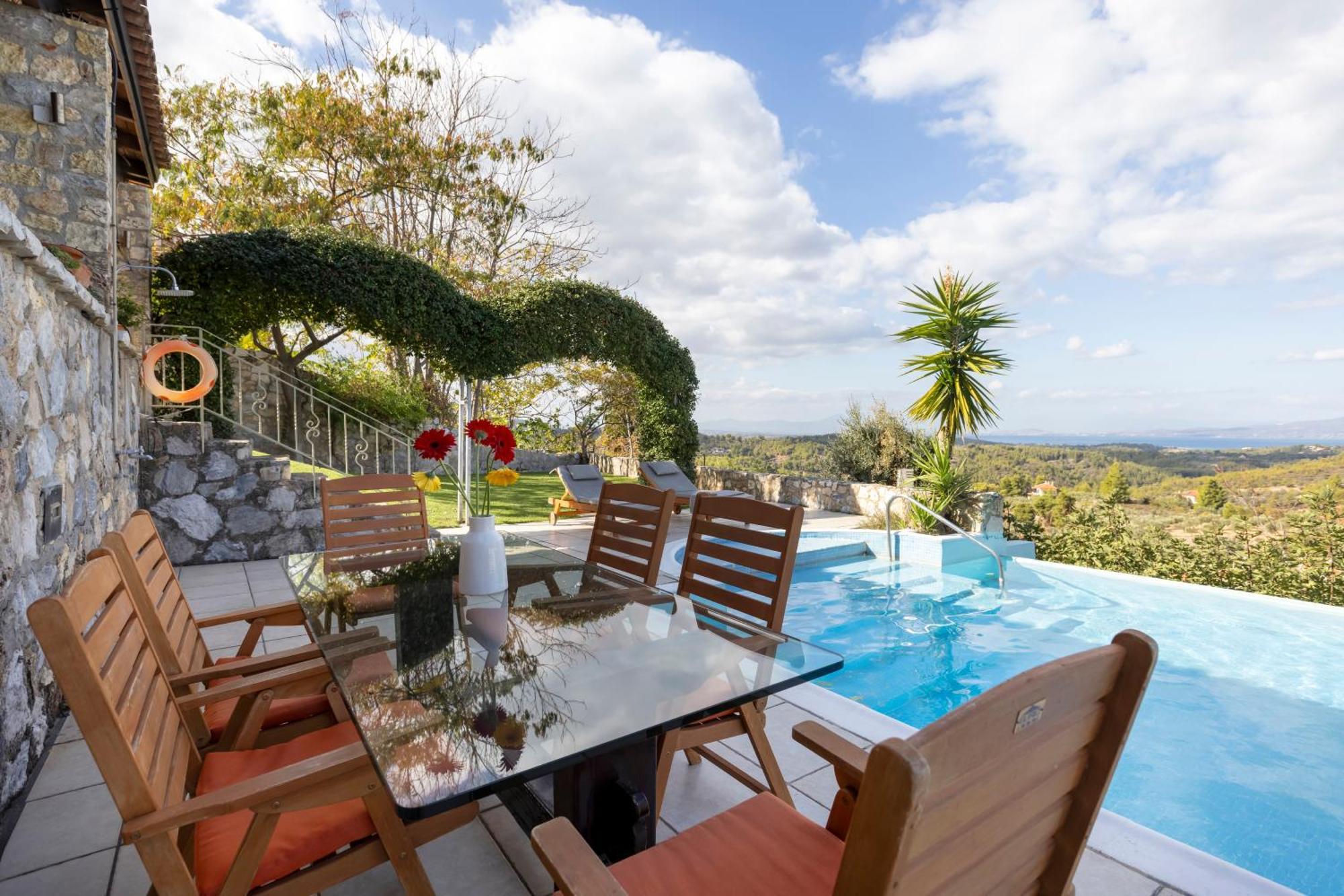 Markopoulon Oropou Villa Marrone Splendid Seaview מראה חיצוני תמונה