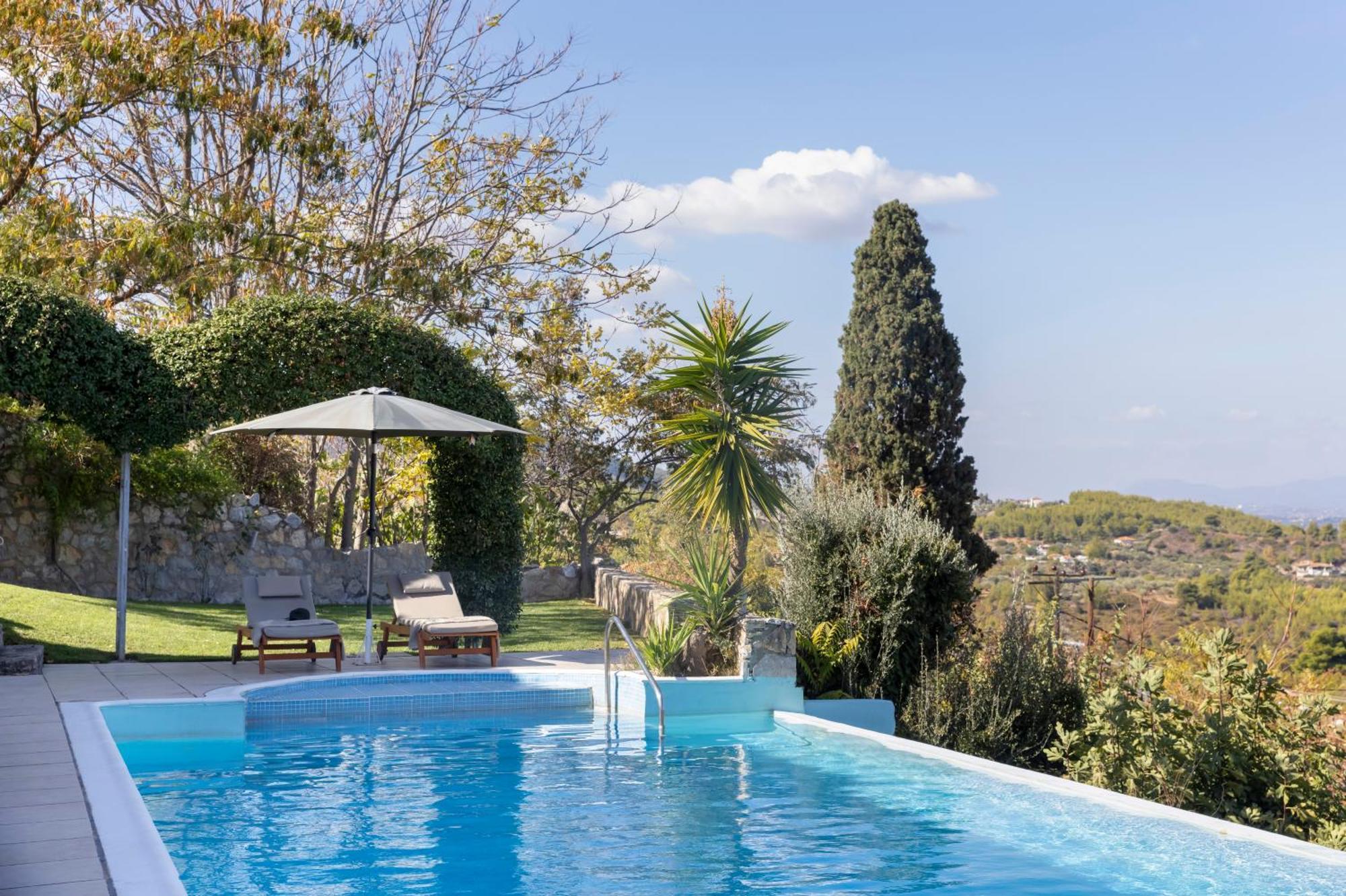 Markopoulon Oropou Villa Marrone Splendid Seaview מראה חיצוני תמונה