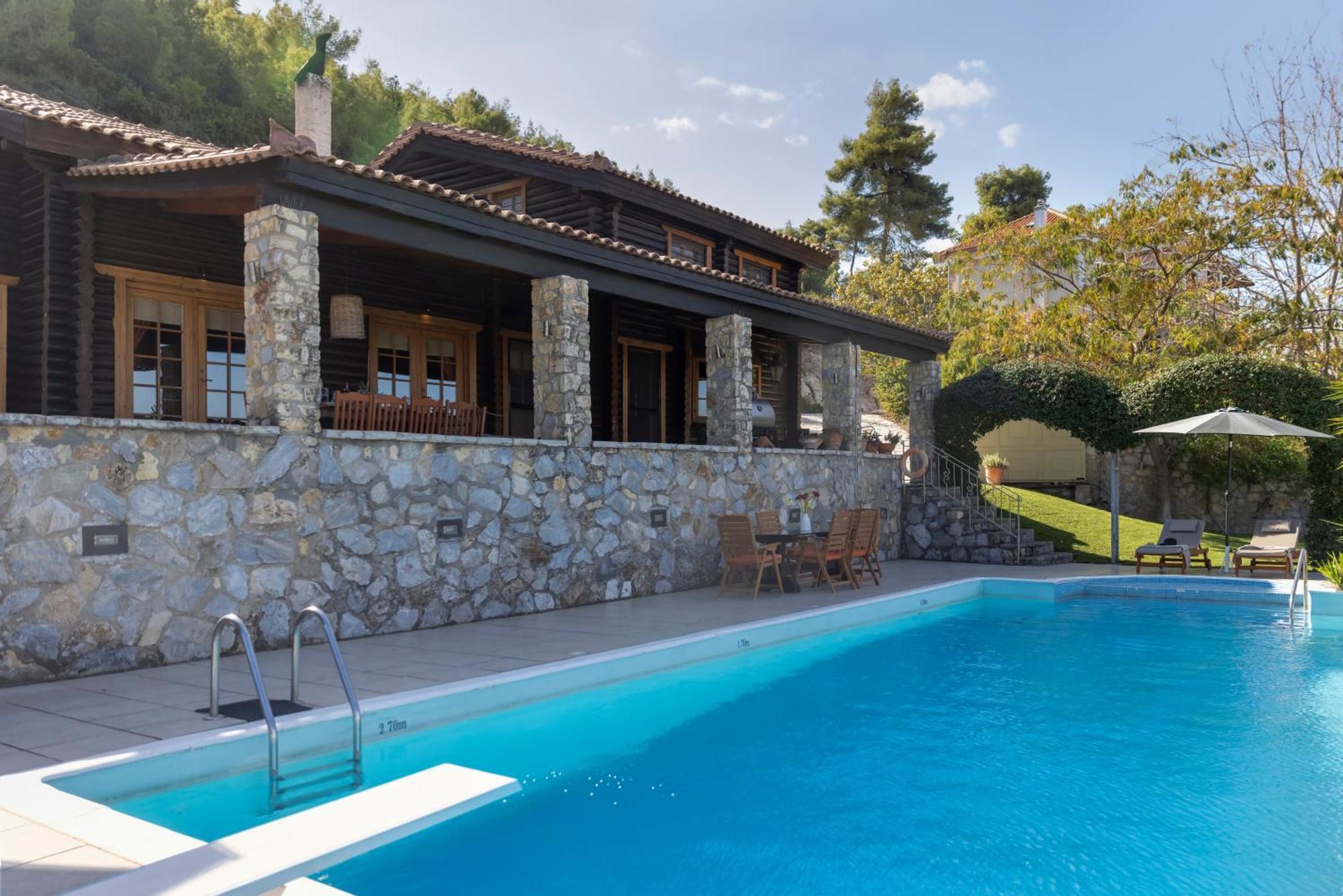 Markopoulon Oropou Villa Marrone Splendid Seaview מראה חיצוני תמונה