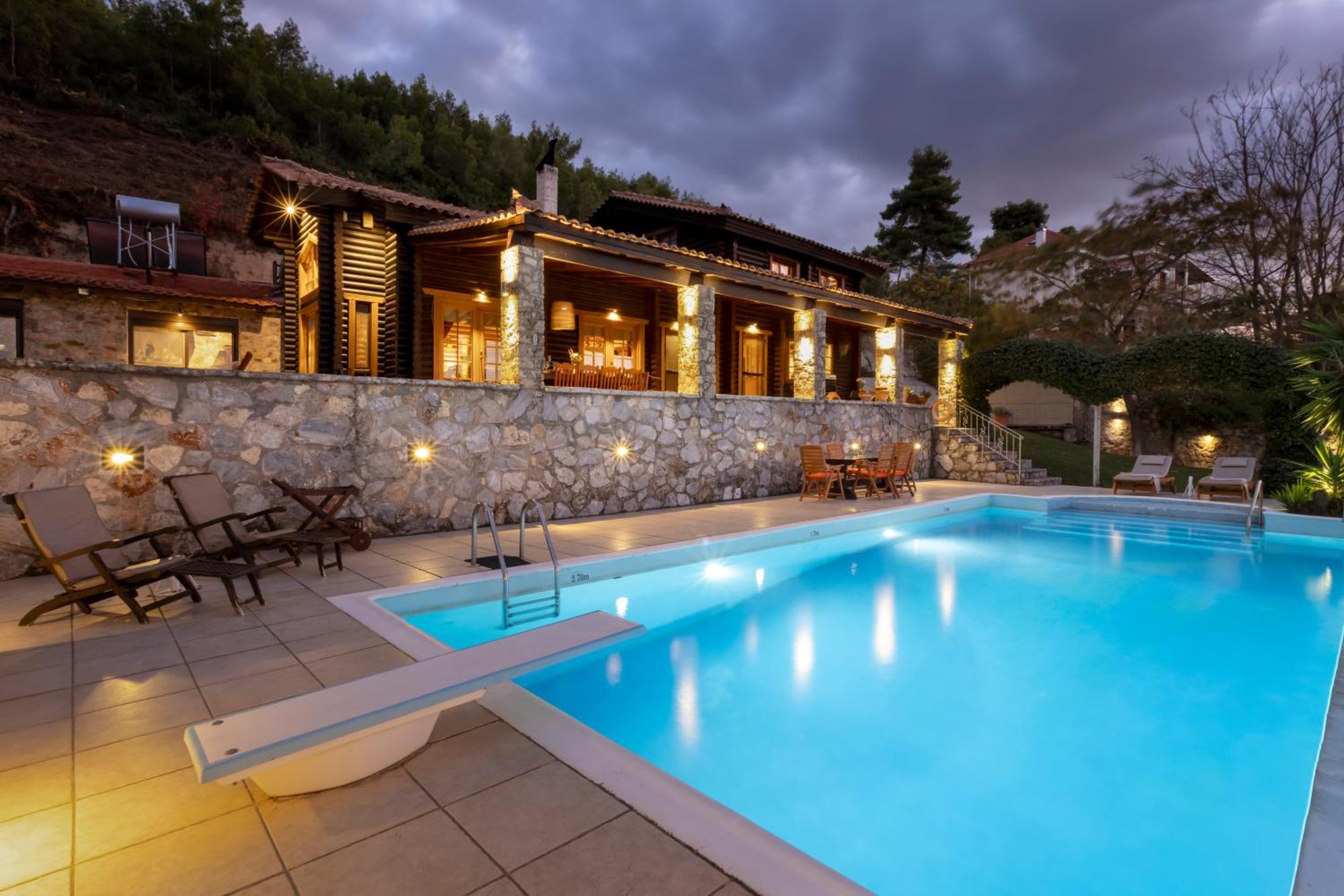 Markopoulon Oropou Villa Marrone Splendid Seaview מראה חיצוני תמונה