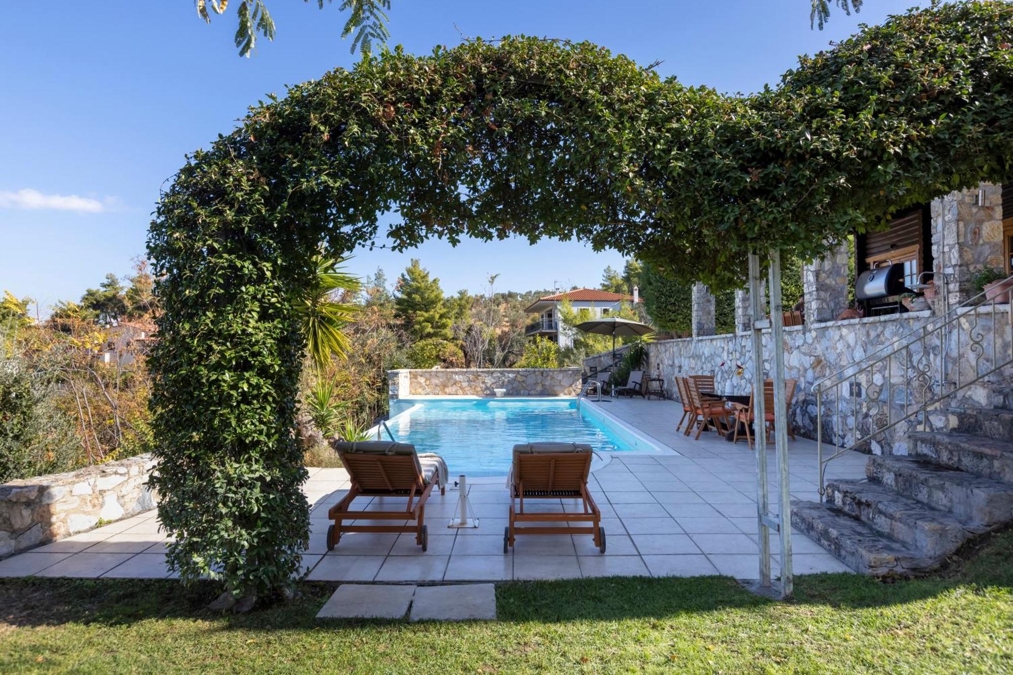 Markopoulon Oropou Villa Marrone Splendid Seaview מראה חיצוני תמונה