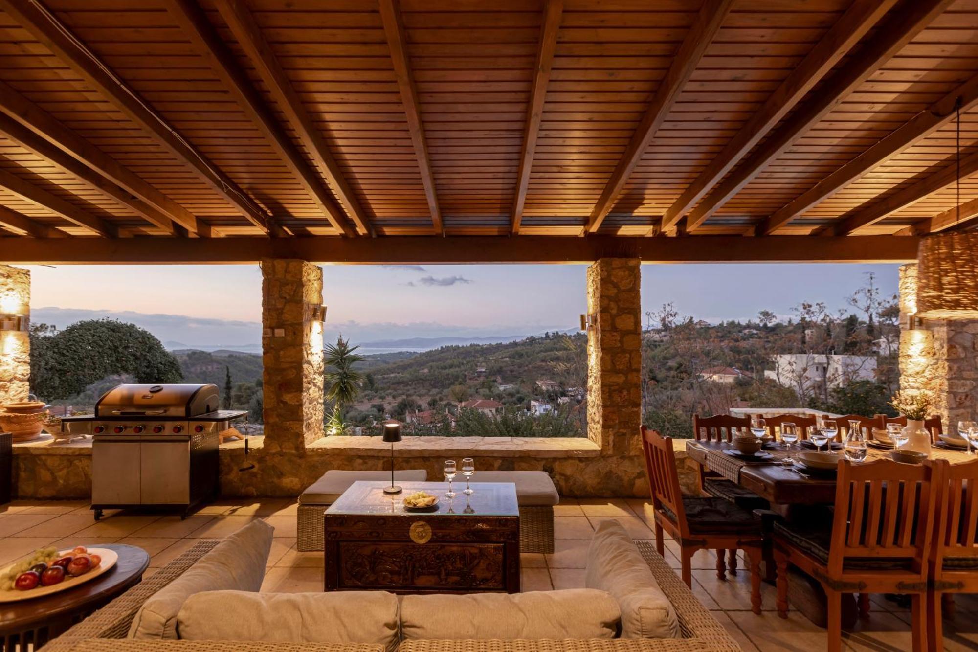 Markopoulon Oropou Villa Marrone Splendid Seaview מראה חיצוני תמונה