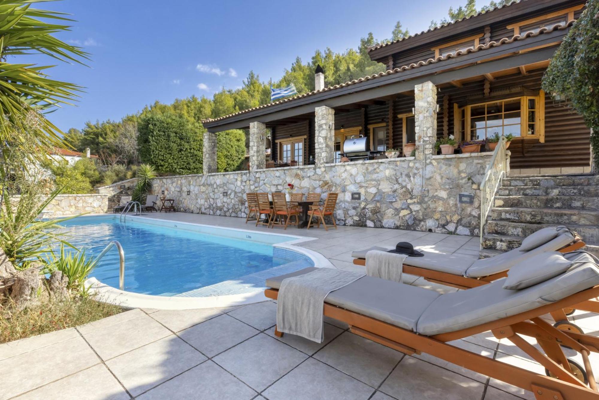 Markopoulon Oropou Villa Marrone Splendid Seaview מראה חיצוני תמונה