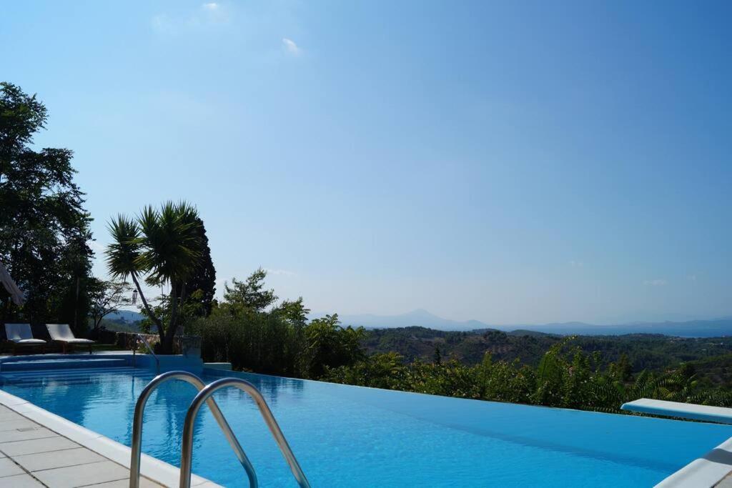 Markopoulon Oropou Villa Marrone Splendid Seaview מראה חיצוני תמונה